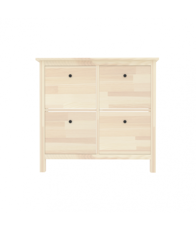 Тумба для обуви с 4-мя отделениями Ф-156.13-01