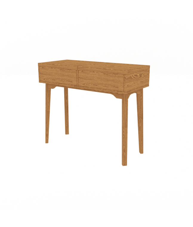 Тумба туалетная с зеркалом "Доната-8" Ф-137.8 (дуб)