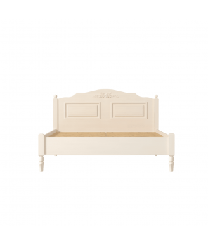 Кровать двуспальная "Фиерта-51" (1400) с низкой ножной спинкой